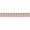 Efalock Bristle Rollers 36 mm, red, 2-Pack (2 x 12 Pack)