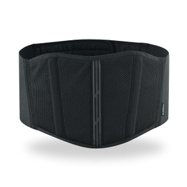 BLACKWILD Kidney Belt | Support and Comfort for Sports and Activities | Kidney Belt Motorcycle Men and Women | Breathable Design for Back Stability - Ideal for Motorcycling, Fitness, black