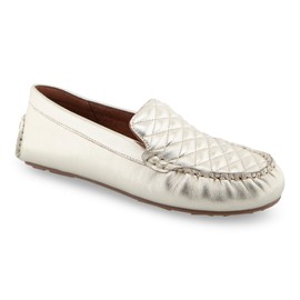 Aerosoles Women's Chelsy Moccasin, Soft Gold Leather, 8.5