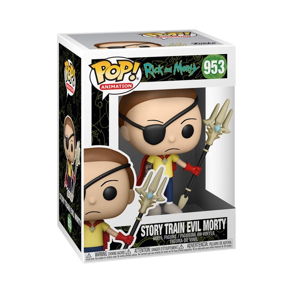 Funko POP! Animation: Rick & Morty - Mortimer Morty Smith - Evil Morty Rick Vinyl - Rick and Morty - Collectable Vinyl Figure - Gift Idea - Official Merchandise - Toys for Kids & Adults - TV Fans