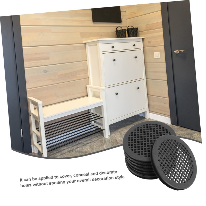 Levemolo 10 Pack Ventilation Covers Mesh Air Vent Covers Round