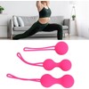 Kegel Balls, Pelvic Floor Muscles Trainer Ball Pink, Strengthening