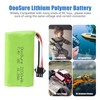 OooSure 2200mAh 7.4V 15C Li-ion Rechargeable Batteries,SM3P/SM4P Connector Fits for