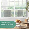 Paramondo Expandable Window Screen, Horizontal (15" H x 21.6" -