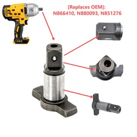(2-Pack) N866410 for N866410 for Dewalt 1/2 Anvil Assembly DCF899 DCF899B DCF899M1 DCF899P1 DCF899P2 Type 4 Impact Wrench, N880093 N851276 Detent Pin Anvil