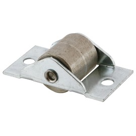 Prime-Line N 6679 Wood Closet Door Roller, Insert Style, 3/4 In. Flat Roller (2 Pack)