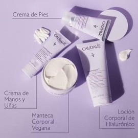 Caudalie Vinotherapist Crema de Manos y Uñas con Manteca de Karité y Aceite de Semilla de Uva, Vegana y Probada Dermatológicamente - 75 mL