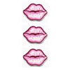 Set 3 Pcs Mini Small Pink Sexy Kiss Lips Lipstick