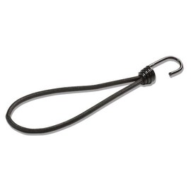 Black Loop 200 mm 25 Taper with Spiral Hook | Tent | Replacement Rubber Trolley | Tension | Spare Parts for Tarpaulin Tent | Spanner | Tent Hooks | Rubber Loop with Spiral Hook | Rubber Straps with Metal Hooks, Gumms Pannsch Straps | Rubber Straps |