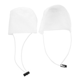 KOMBIUDA 4pcs Wear-resistant Shoe Heel Covers Anti-wear Cloth Protectors for Driving Unisex Soft Lining for High Heels and Flats Car Floorboard