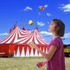 Relaxdays Set da 3 Palline da Giocoleria, per Principianti e