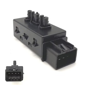 6 Way Power Seat Adjustment Control Switch Driver side Compatible with 2007-2013 Chevy Silverado GMC Sierra Yukon Impala Cruze Lacrosse, 12451495