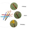 Mipcase Tent Nails Durable Lightweight Camping Pegs with Easy Pull