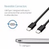 Verizon NEW Original Verizon Gray 4FT Braided USB-C to USB-C