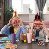 SEWACC Chicken Headband, Pack of 4 Rooster Headband, Plush Toy
