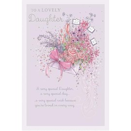 DAUGHTER Birthday card Whimsical Wishes