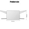 Zpana Car Magnetic Rear Windshield Snow Cover, Vehicle Rear Window