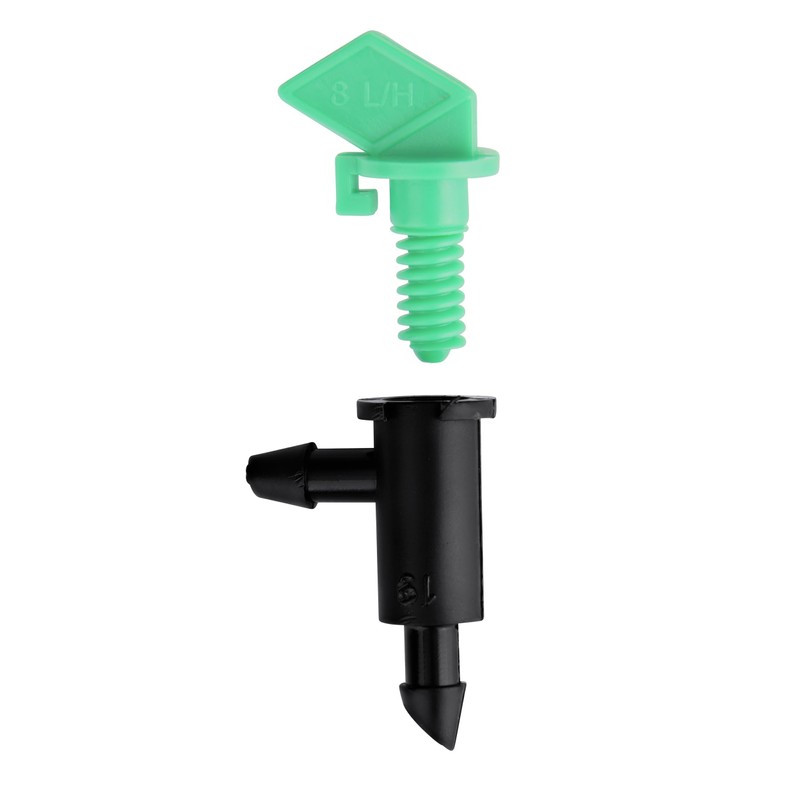 Raindrip 122010B, 2 GPH Take-A-Part Flag Dripper, Drip Irrigation Emitters
