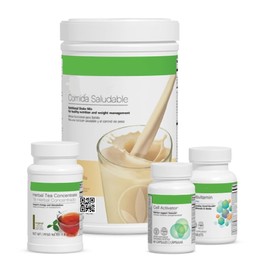 Herbal Healthy Meal Kit: French Vanilla (750g)-original 1.8 Oz.-Formul 3 Cell Activator-Formul 2 Multivitamin Complex