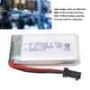 RC Aircraft Lithium Battery 3.7V 1100mAh with SM Black Plug