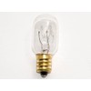 Bulbrite Incandescent T7 Candelabra Screw Base (E12) Light Bulb, 15