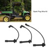 3Pcs Spark Plug Wire Kit Easy Installation MIA11722 Replacement for
