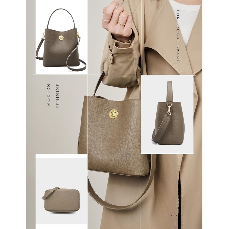 VEROMAN Women's Handbag, Genuine Leather, Long Goods, Leather, Formal Twist,