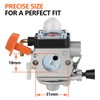 HUZTL FS 90 R Carburetor kit for Stihl FS90R FS90