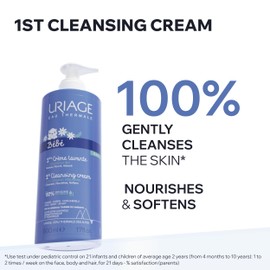 URIAGE BABY 1 SHOWER CREAM 500ml WHITE