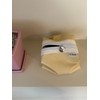 Clam round pouch Leather lemon cream / Clam round pouch