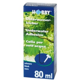 Hobby Unterwasserkleber, Mini-Kartusche, schwarz, 80 ml, SB