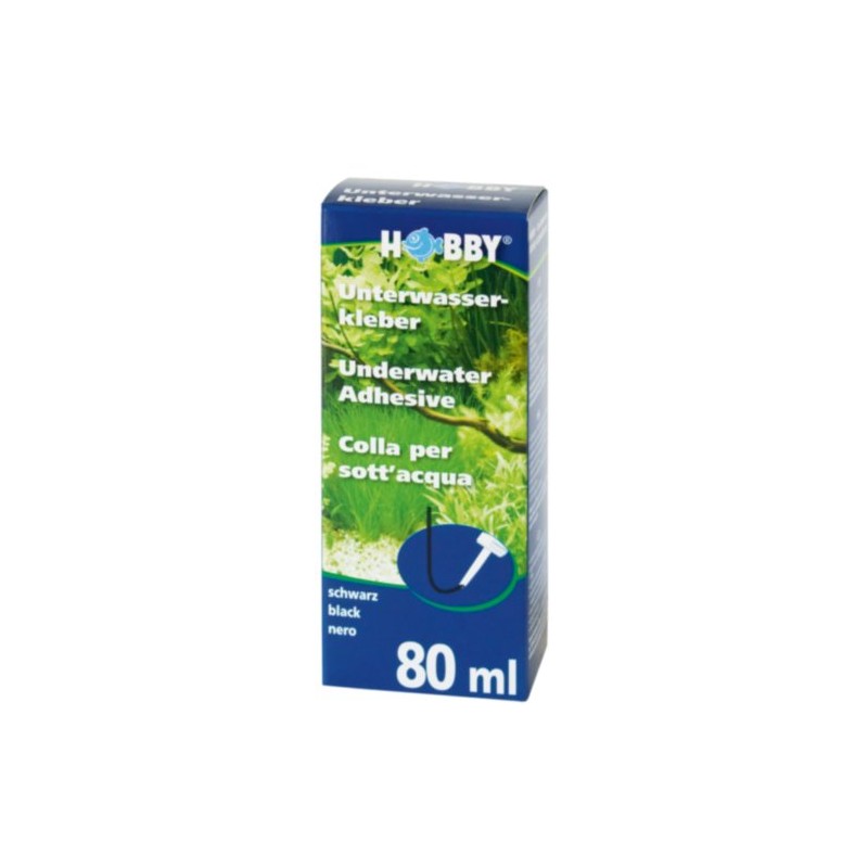 Hobby Unterwasserkleber, Mini-Kartusche, schwarz, 80 ml, SB