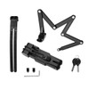 Surplex Secure Folding Lock with Holder Bicycle Lock Key Long,