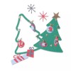 Sizzix Thinlits "Retro Christmas Tree" Dies, NEW