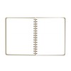 Fringe Studio Medium Size Signature Edition Spiral Notebook, Faux Leather