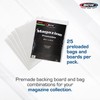 BCW Magazine Premade Resealable Bags and Boards | Standard Size