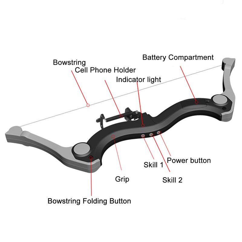 AR Smart Bow for Kids Bluetooth Virtual Reality Game Bow