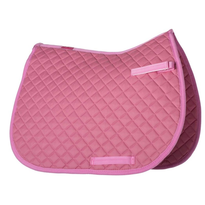 Gallop Quilted Saddle Pad, (Full, Sky)