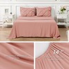 Bedsure Queen Comforter Set Dusty Pink - Bed in a