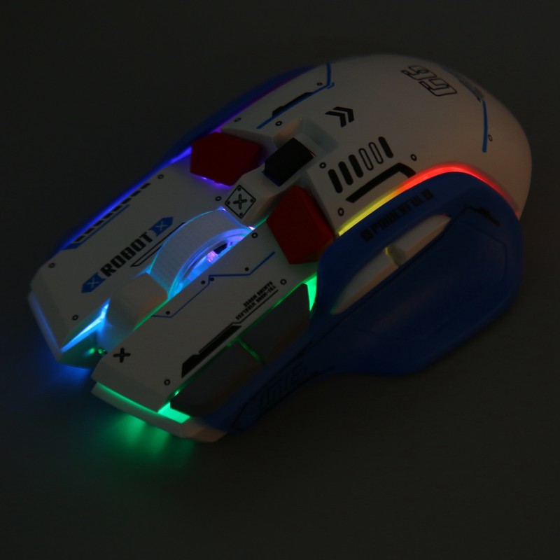 Gaming Mouse 2.4G Wired Bluetooth 3 Mode 5 Adjustable DPI