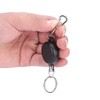 Retractable Key Chain, Stainless Steel Wire Quick Release Extendable Pull