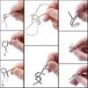 YGZN Metal Wire Puzzle Set of 16 with Bag, IQ