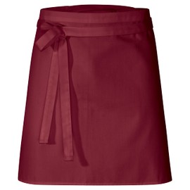 DESERMO Set of 5 Premium Aprons 50 x 80 cm (L x W) | High-Quality Cooking Apron for Women and Men Made of Cotton Blend | Comfortable Waiter's Apron Protects When Cooking, Baking | Fabric Weight 220