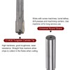 sourcing map Chucking Reamer 12.4mm H7 C1/K30 Carbide Tip Precision