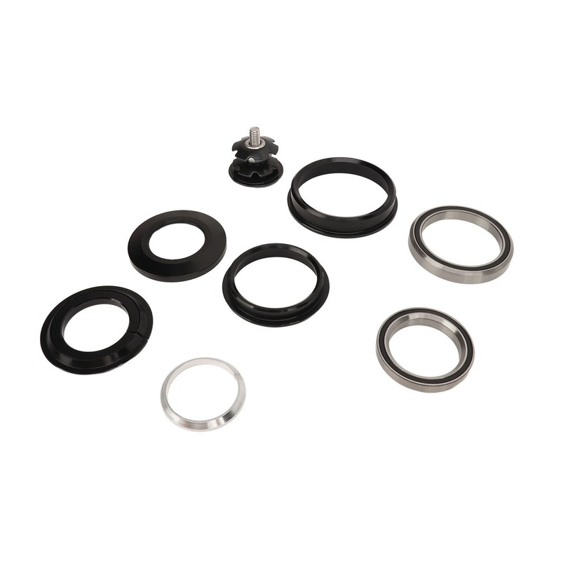 Bicycle Front Fork Bowl Set Aluminum Alloy Dual Bearings Mountain