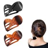 LYQNIHOB Women's French Hair Clips Set - 3 Pieces Tortoiseshell