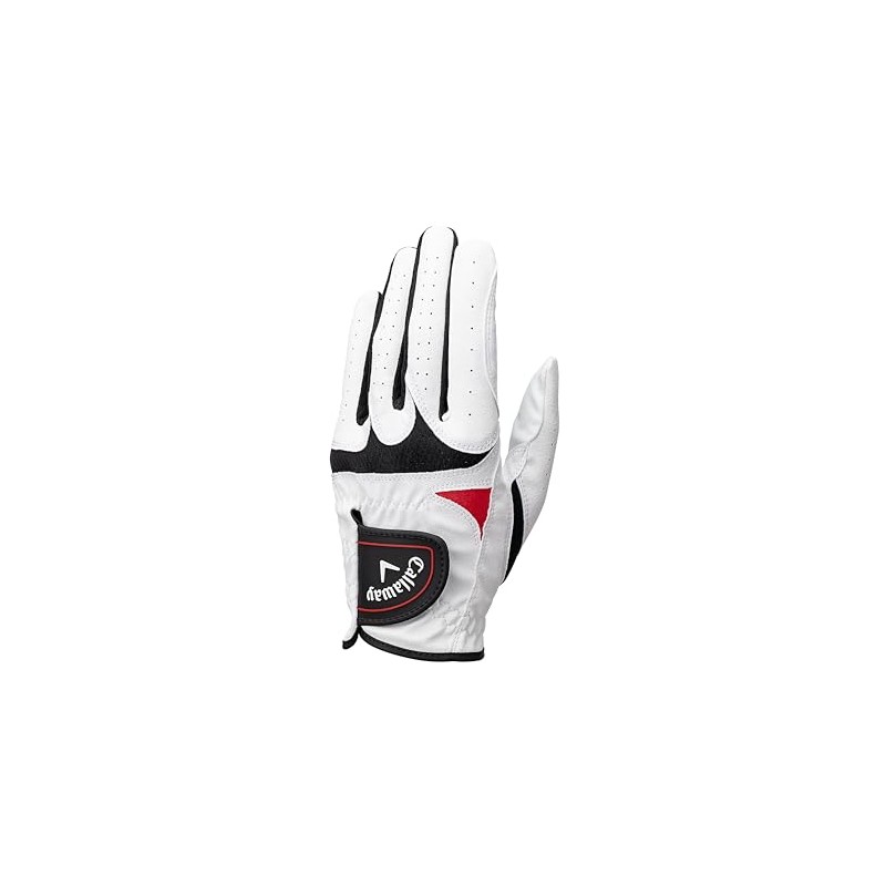 Callaway Gloves WARBIRD LH WHT 24 25 (24 cm, Left