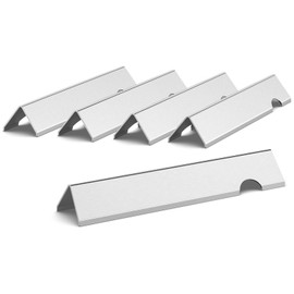 Genesis II Flavorizer Bars for Weber Genesis II/LX 300 Series II E-310, II E-330, II E-335, II S-335, II LX S/E-340 (2017 and Newer) Gas Grills, 17.1" Heat Plates for Weber 66032/66795, 17GA