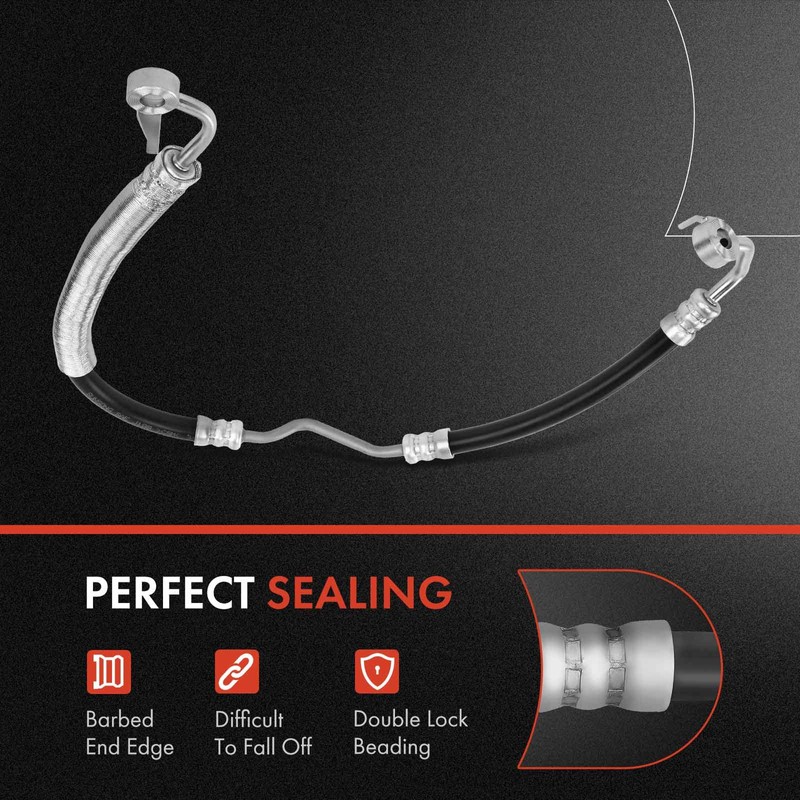 A-Premium Power Steering Pressure and Return Hose Line Assembly Compatible