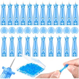 100 Pieces Disposable Acne Pimple Needles, Practical Acne Pimple Needles, Ultra Fine Simple Acne Needles, Effective Removal of Pimples and Blackheads, Home Use for Cleaning Skin